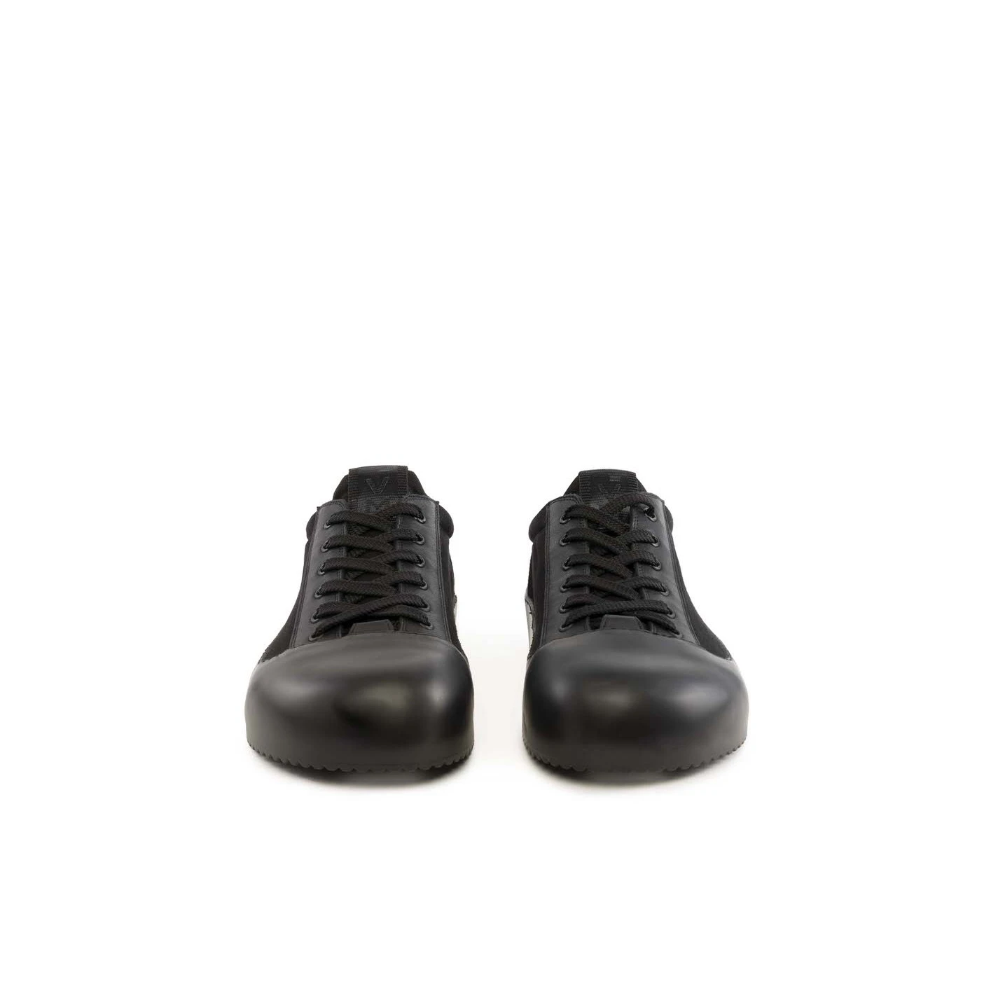 Sneakers pelle nera sale